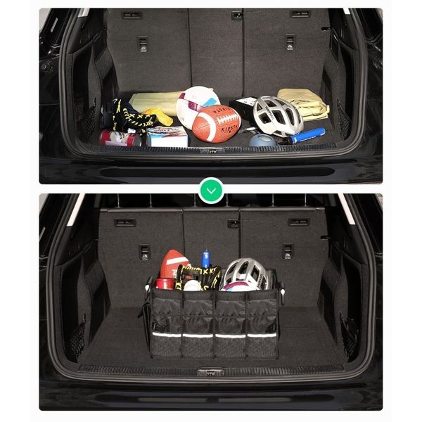 ორგანაიზერი UGREEN (80710) Car Trunk Organizer 55L Oxford Aluminium Alloy