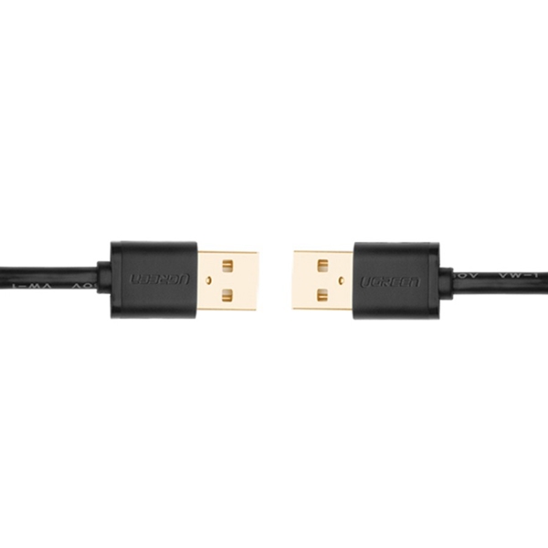 USB კაბელი UGREEN (10310) USB Male to Male Cable 1.5m (Black)