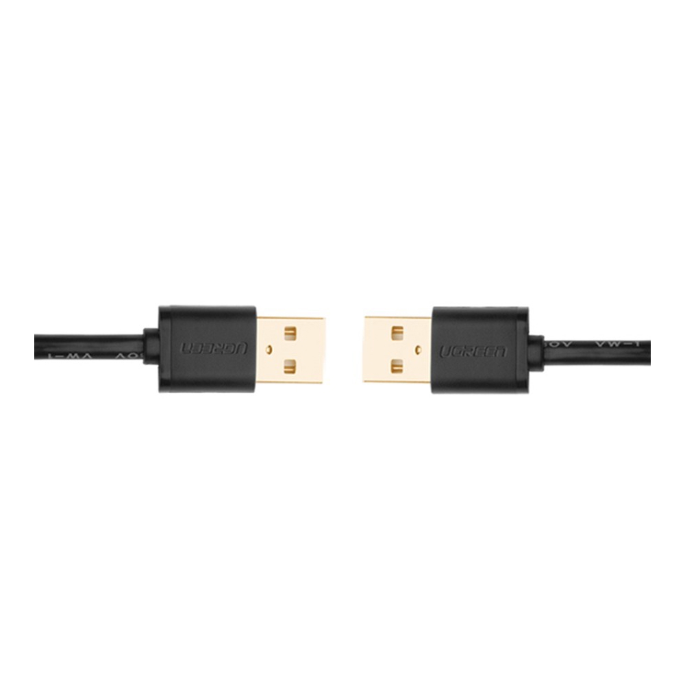 USB კაბელი UGREEN (10310) USB Male to Male Cable 1.5m (Black)