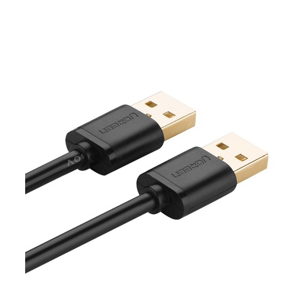 USB კაბელი UGREEN (10310) USB Male to Male Cable 1.5m (Black)