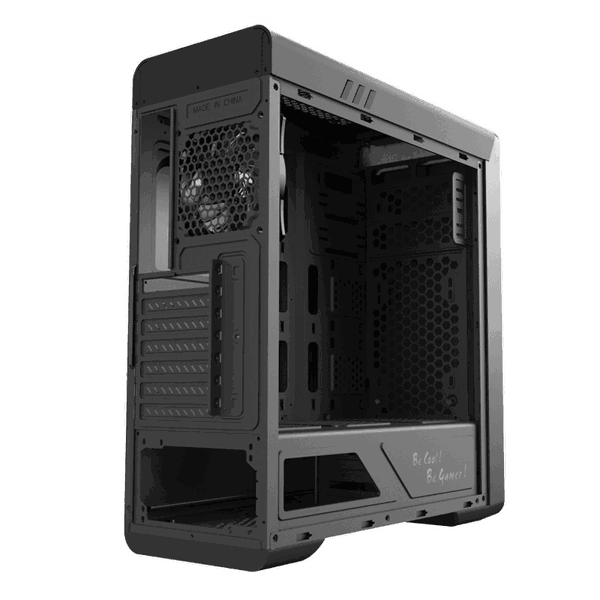 ქეისი GAMEMAX ROCKSTAR, MidT, 1*USB3.0, 2*USB2.0, 1*120 RGB, acrylic