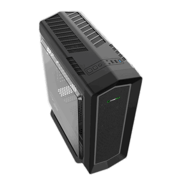 ქეისი GAMEMAX ASGARD ECO-FRGB, MidT, FRGB, acrylic (side panel), without PSU, black