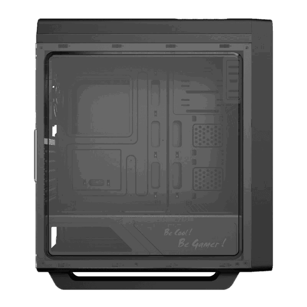 ქეისი GAMEMAX ASGARD ECO-FRGB, MidT, FRGB, acrylic (side panel), without PSU, black