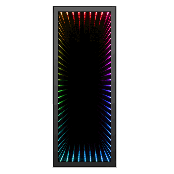 ქეისი GAMEMAX KALLIS, MidT, RGB, acrylic (side panel),without PSU ,black