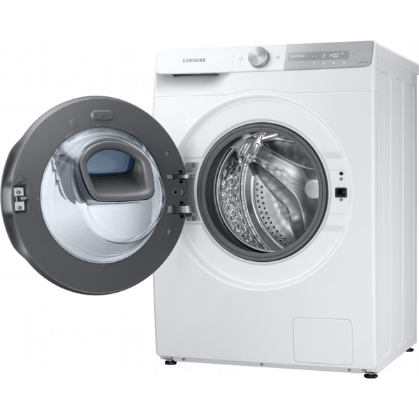 სარეცხი მანქანა Samsung WW10T754CBH/LP 10.5Kg, Speed1400 Inverter, Qdrive, ECOBB, ADDwash, Steam White