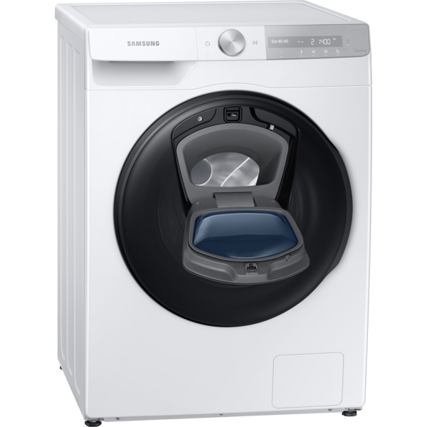 სარეცხი მანქანა Samsung WW10T754CBH/LP 10.5Kg, Speed1400 Inverter, Qdrive, ECOBB, ADDwash, Steam White