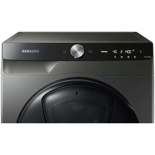 Samsung WW10T754CBX/LP 10.5Kg, Speed1400 Inverter, Qdrive, ECOBB, ADDwash, Steam Silver