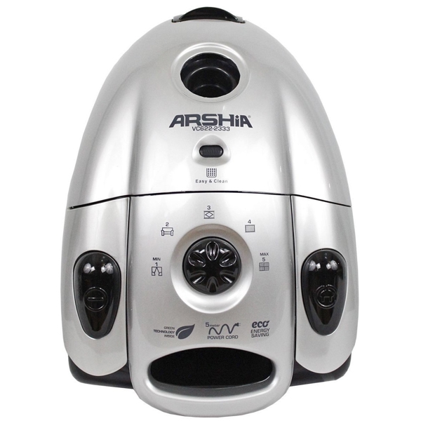 მტვერსასრუტი ARSHIA VC622-2333 1600-2200 Watt Silver/Black