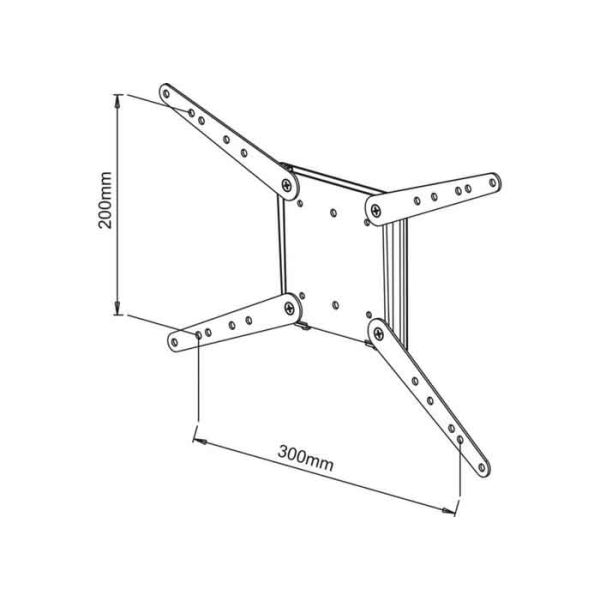 ტელევიზორის საკიდი Sbox TV Brakets 37"