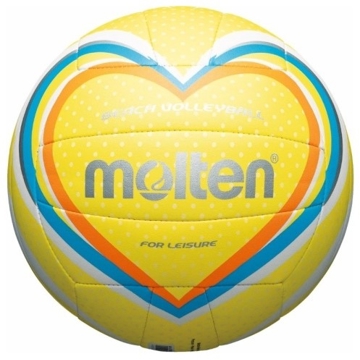 ფრენბურთის ბურთი MOLTEN V5B1501-Y Beach Volleyball Size 5 Yellow