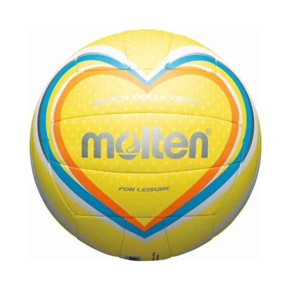 ფრენბურთის ბურთი MOLTEN V5B1501-Y Beach Volleyball Size 5 Yellow