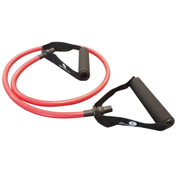 სავარჯიშო რეზინი სახელურებით Sveltus 537SV3900, Exercise Band, Red