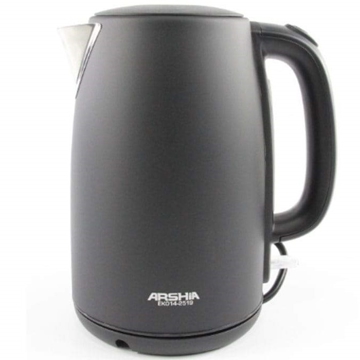 ელექტრო ჩაიდანი ARSHIA EK014-2519, 2200W, 1.7L, Electric Kettle, Black