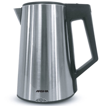 ელექტრო ჩაიდანი ARSHIA EK133, 1800W, Electric Kettle, Silver