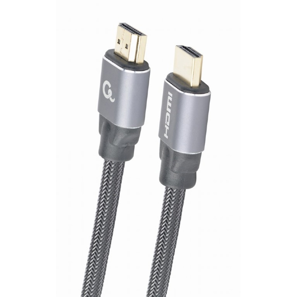 HDMI კაბელი Gembird CCBP-HDMI-2M Premium Series High speed HDMI cable with Ethernet 2m Black