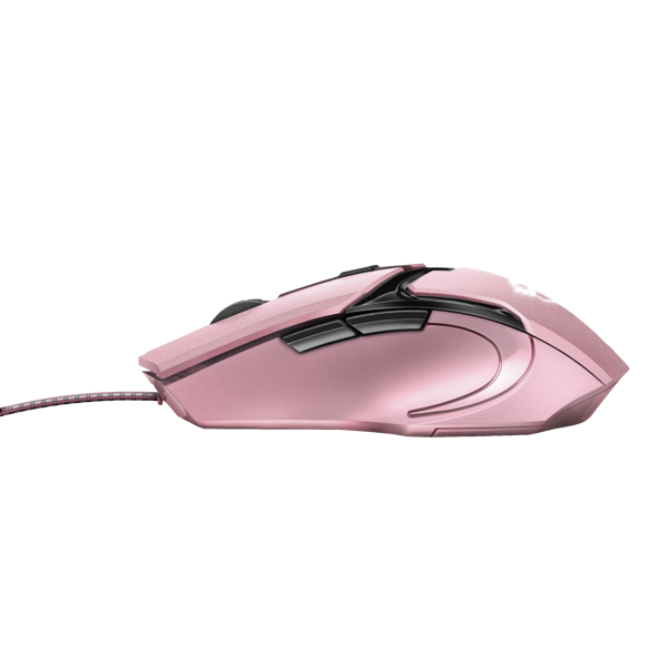 მაუსი Trust GXT 101P Gav Optical Gaming Mouse, ვარდისფერი, 4800 dpi