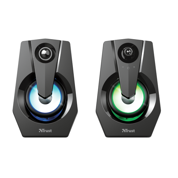 გეიმინგ დინამიკები Trust Ziva RGB Illuminated 2.0 Gaming Speaker Set