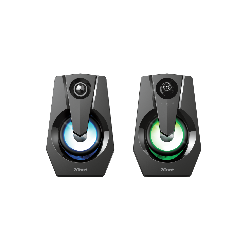 გეიმინგ დინამიკები Trust Ziva RGB Illuminated 2.0 Gaming Speaker Set