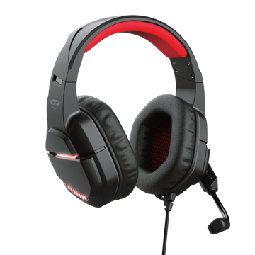 ყურსასმენი Trust GXT448 NIXXO ILLUMINATED HEADSET