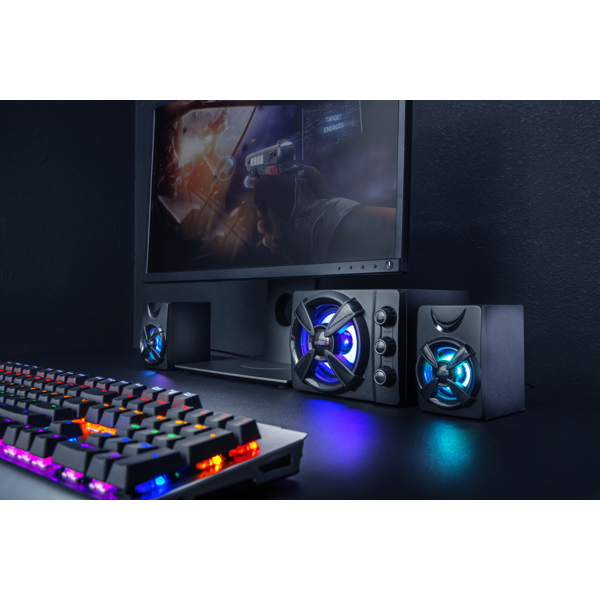 დინამიკი Trust ZIVA RGB 2.1 GAMING SPEAKER SET