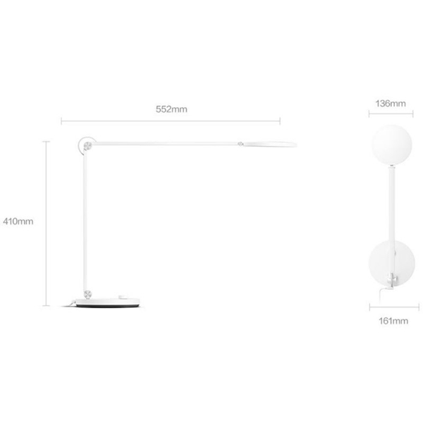 მაგიდის სანათი Xiaomi BHR4119GL Mi Smart LED Desk Lamp Pro White