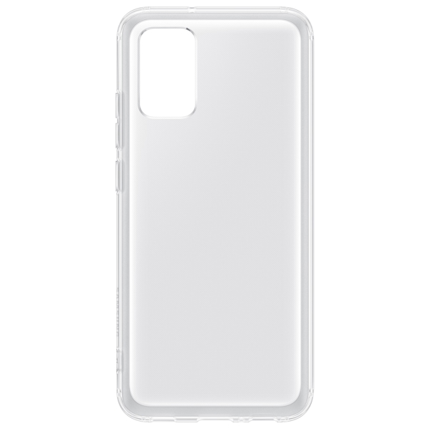 მობილურის ქეისი SAMSUNG Galaxy A02s Soft Clear Cover Transparent (EF-QA025TTEGRU)