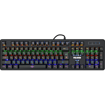 კლავიატურა DEFENDER GK-370L, Mechanical gaming keyboard, RU, backlight, Full Anti-Ghost