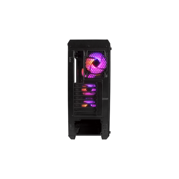 ქეისი Genesis Mid-Tower IRID 505 Black with RGB Light