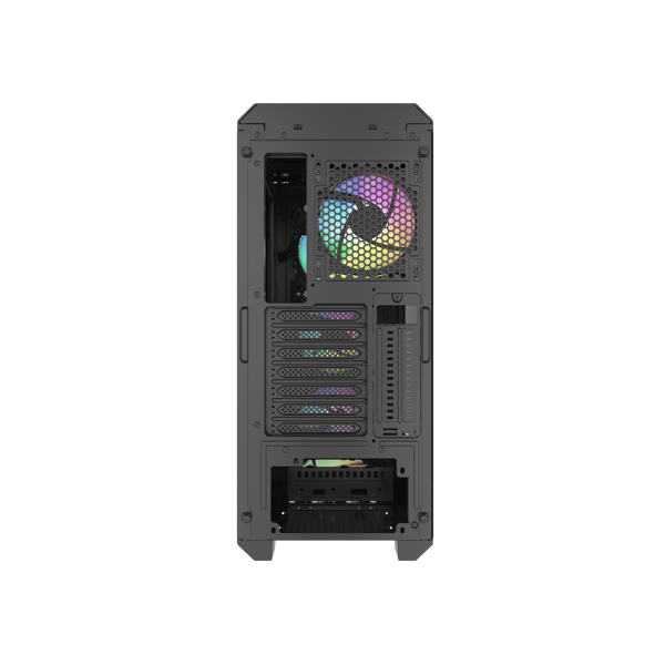 ქეისი Genesis Mid-Tower IRID 515 Black with RGB Light