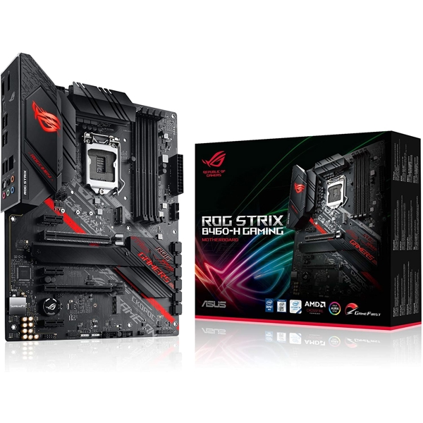 დედა დაფა Asus ROG STRIX B460-H GAMING, Socket1200, 4xDDR4, 2xM.2 DisplayPort , HDMI