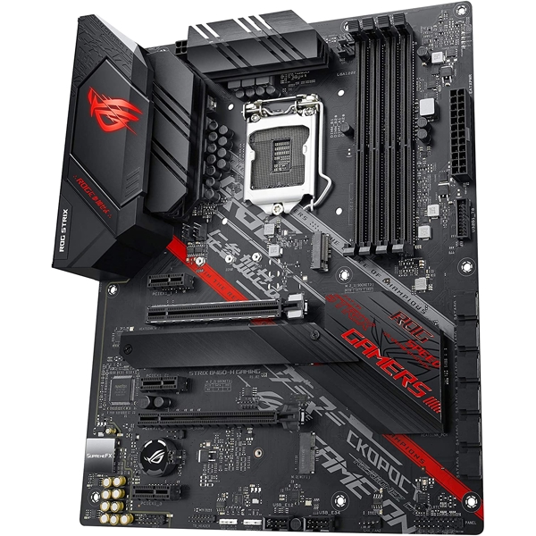 დედა დაფა Asus ROG STRIX B460-H GAMING, Socket1200, 4xDDR4, 2xM.2 DisplayPort , HDMI