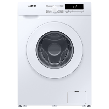 სარეცხი მანქანა Samsung WW80T3040BW/LP 8 kg, 1400 RPM Inverter, Big Display Drum Clean White