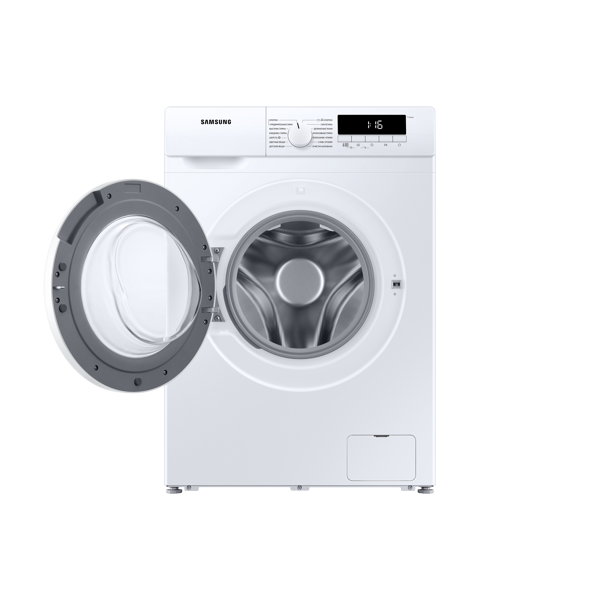 სარეცხი მანქანა Samsung WW80T3040BW/LP 8 kg, 1400 RPM Inverter, Big Display Drum Clean White