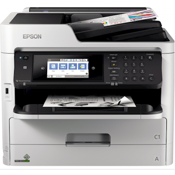 პრინტერი Epson WF-M5799DWF Printer WorkForce MFP (C11CG04401) / USB cable Wi-Fi White