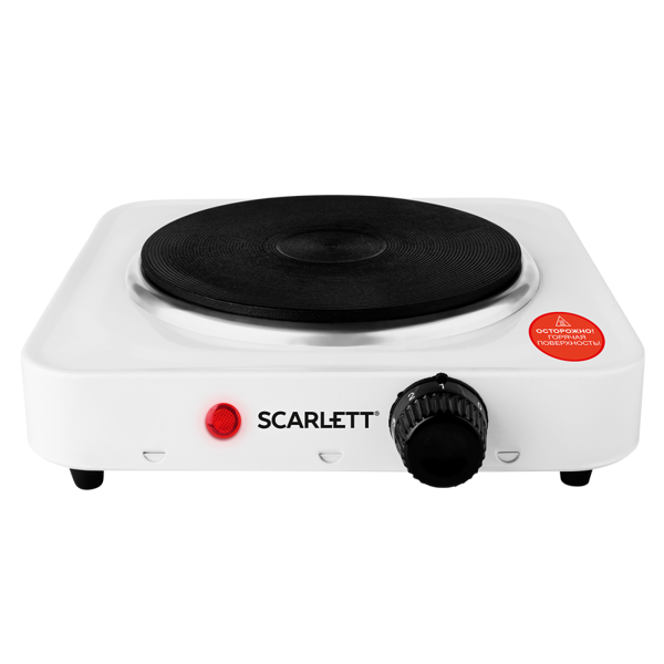 ელექტრო ქურა Scarlett SC-HP700S01 1000 Watt White