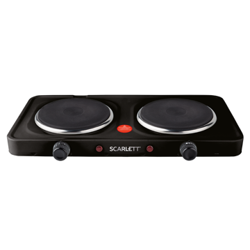 ელექტრო ქურა Scarlett SC-HP700S12 2000 Watt Black