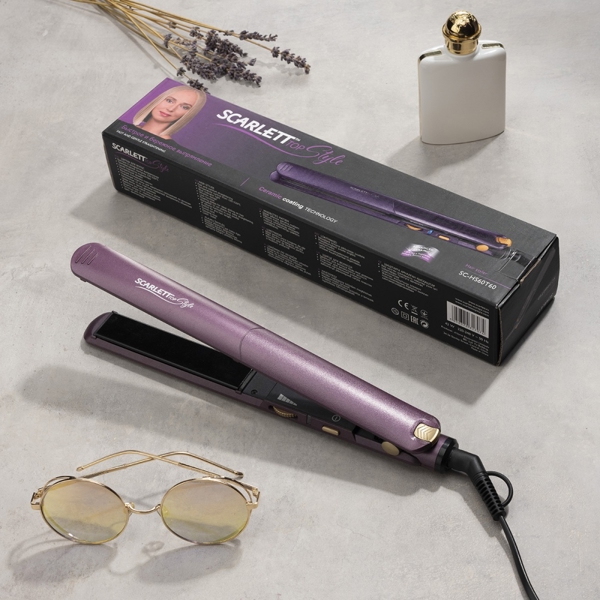 Scarlett SC-HS60T60 Hair crimper 42 Watt Purple