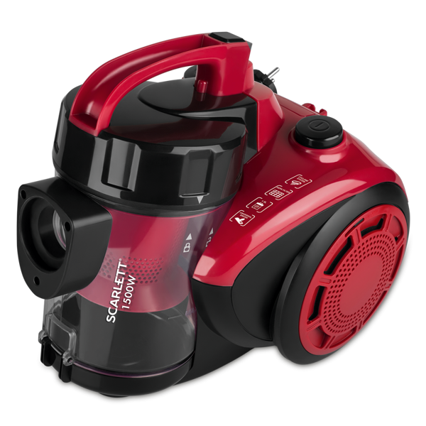 მტვერსასრუტი Scarlett SC-VC80C11 vacuum cleaner 1500 Watt Red