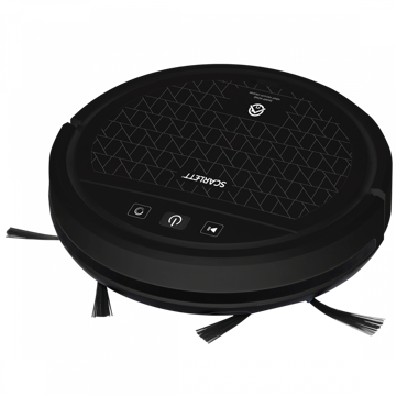 რობოტი მტვერსასრუტი Scarlett SC-VC80R12 Robot Vacuum Cleaner, Step sensor Black