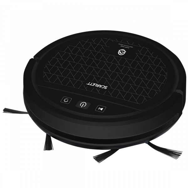 რობოტი მტვერსასრუტი Scarlett SC-VC80R12 Robot Vacuum Cleaner, Step sensor Black