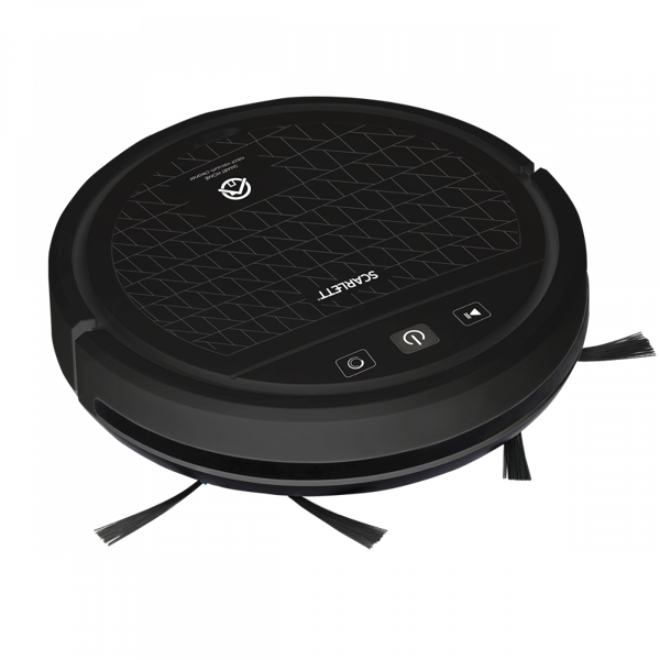 რობოტი მტვერსასრუტი Scarlett SC-VC80R12 Robot Vacuum Cleaner, Step sensor Black