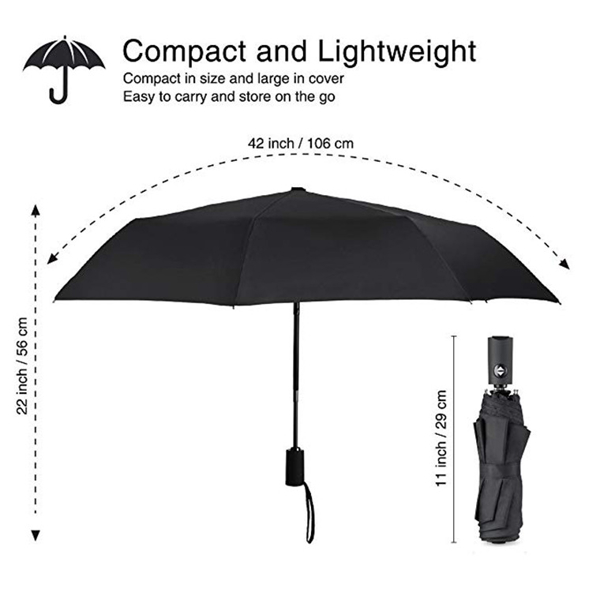 ქოლგა Xiaomi Automatic Umbrella JDV4002TY Black (ZDS01XM)