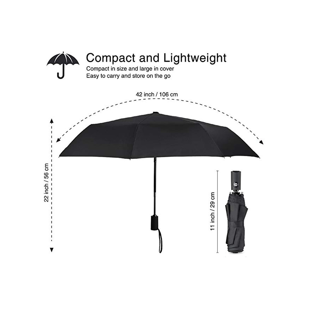 ქოლგა Xiaomi Automatic Umbrella JDV4002TY Black (ZDS01XM)