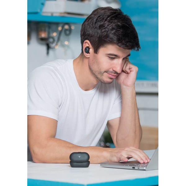 ყურსასმენი Accesstyle Denim TWS Wireless, Bluetooth, in-ear Black