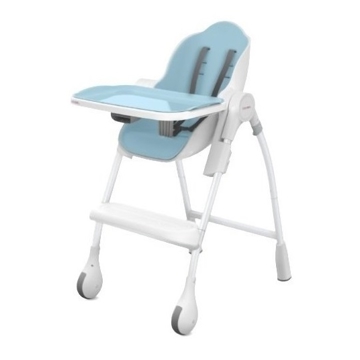 სკამ-მაგიდა Oribel Highchair Cocoon Delicious Marshmallow Blue Raspberry