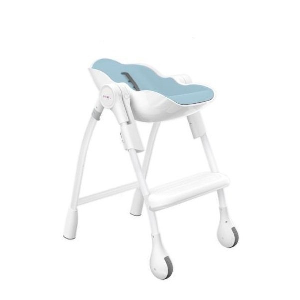 სკამ-მაგიდა Oribel Highchair Cocoon Delicious Marshmallow Blue Raspberry