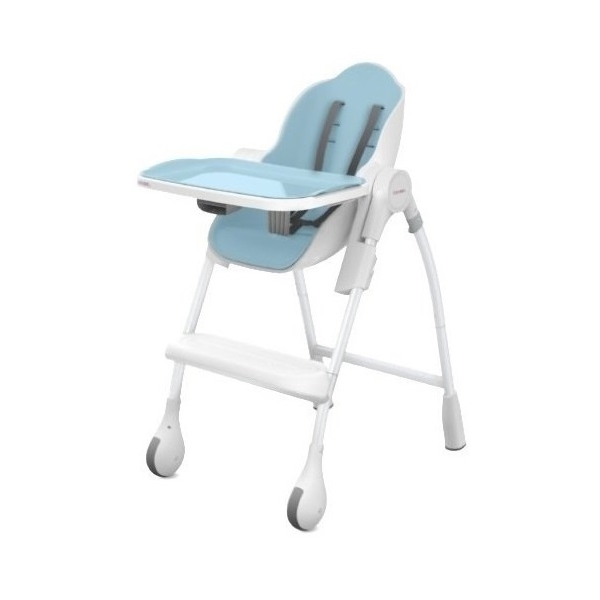 სკამ-მაგიდა Oribel Highchair Cocoon Delicious Marshmallow Blue Raspberry