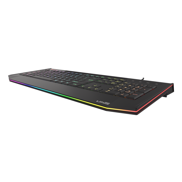 კლავიატურა Genesis Lith 400 Gaming Keyboard LITH 400 RGB Blacklight Black