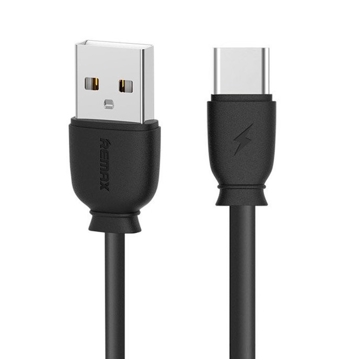 USB კაბელი REMAX RC-134a Fast Charging Data Cable Type-C 1m Black