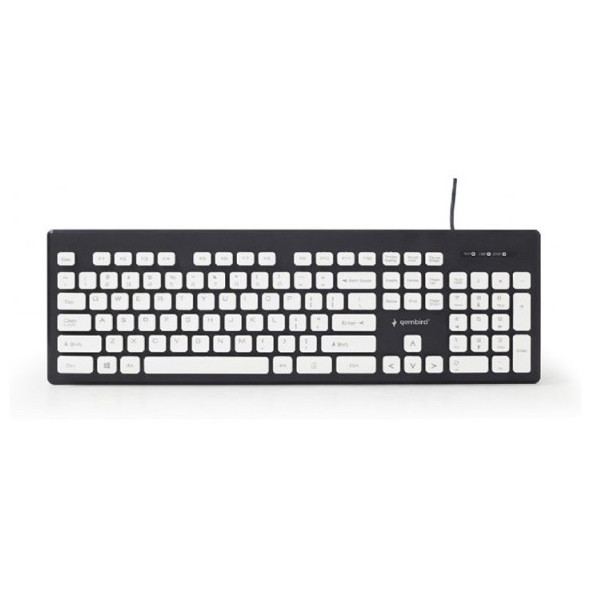 კლავიატურა Gembird KB-CH-01 Chocolate keyboard, USB